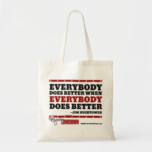 Bolso De Tela Lowdown de Hightower: Todos mejora (el tote)
