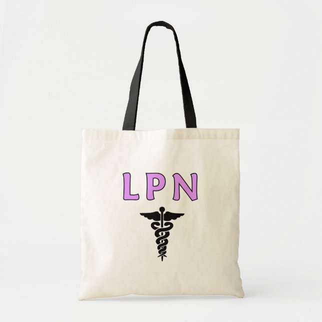 Bolso De Tela LPN médico (Frente)