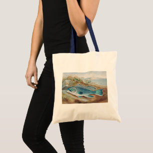 Bolso De Tela Lubina por S.A. Kilbourne, Pescado Antiguo