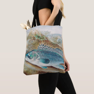 Bolso De Tela Lubina por S.A. Kilbourne, Pescado Antiguo