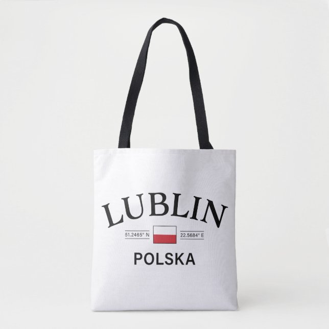 Bolso De Tela Lublin Polska (Polonia) (Anverso)