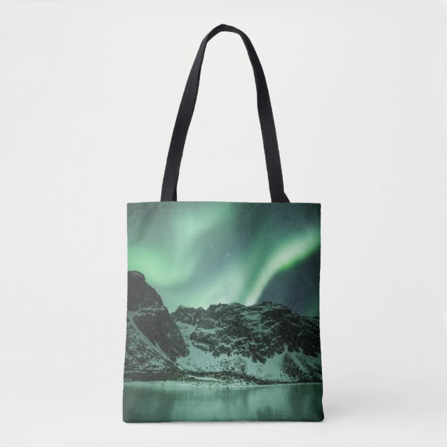 Bolso De Tela Luces boreales (Anverso)