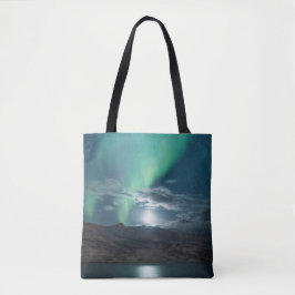 Bolso De Tela Luces boreales