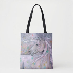 Bolso De Tela Luces Brillantes Unicornio Mágico Molly Harrison