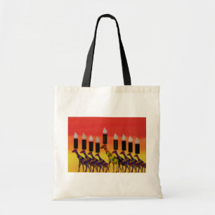 Bolso De Tela Luces de Hannukah