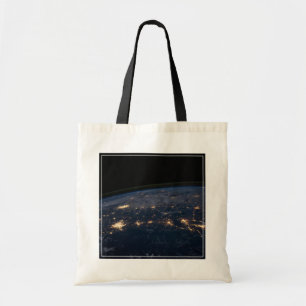 Bolso De Tela Luces De La Ciudad Del Sur De Estados Unidos.