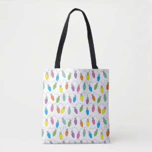 Bolso De Tela Luces de navidad