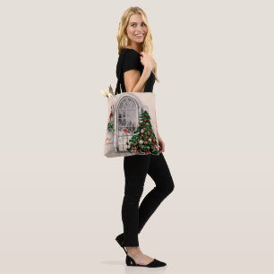Bolso De Tela Luces de ventana de navidades