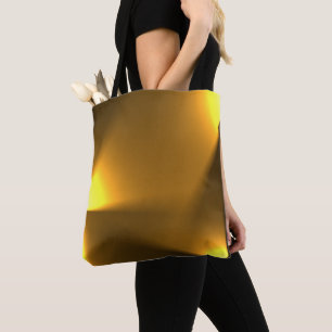 Bolso De Tela Luces doradas