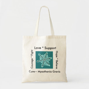Bolso De Tela Lucha de la esperanza del amor/curación -