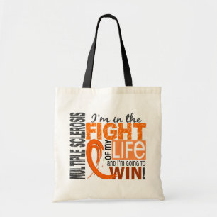 Bolso De Tela Lucha de mi esclerosis múltiple de la vida