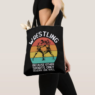Bolso De Tela Lucha Libre Porque Otros Deportes Solo Requieren U