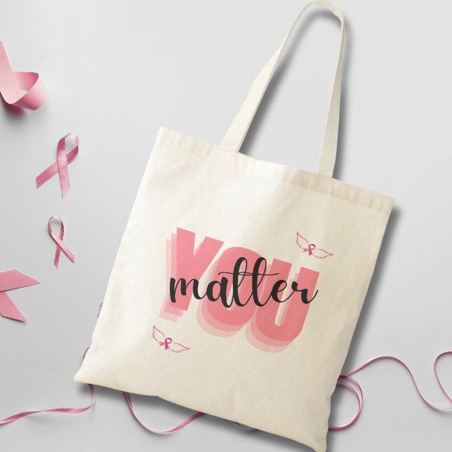 Bolso De Tela Luchador contra el cáncer de mama y sobreviviente  (Subido por el creador)