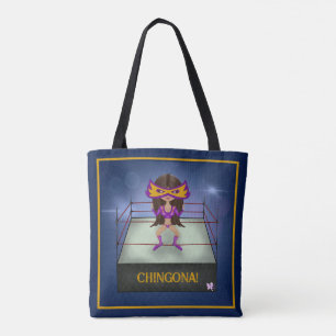 Bolso De Tela Luchadora Lucha Libre