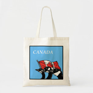 Bolso De Tela Luchando contra Canadá, un regalo patriótico de Ca