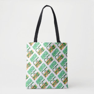 Bolso De Tela Luck irlandés