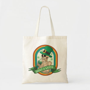 Bolso De Tela Lucky A Latte