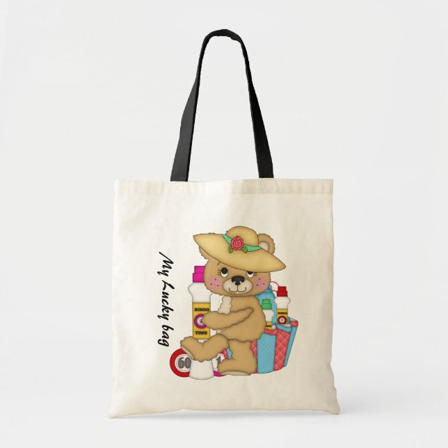 Bolso De Tela Lucky Bingo Tote Bag (Frente)