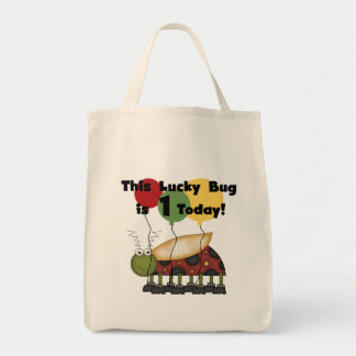 Bolso De Tela Lucky Bug es camisetas de cumpleaños y regalos