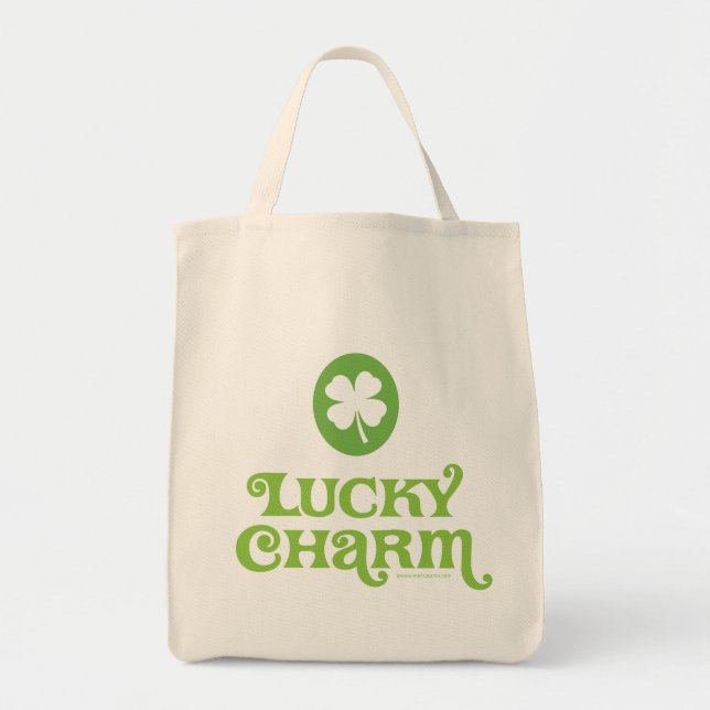 Bolso De Tela Lucky Charm Tote Bag (Frente)