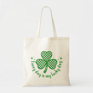 Bolso De Tela Lucky Clover Canvas Tote Bag