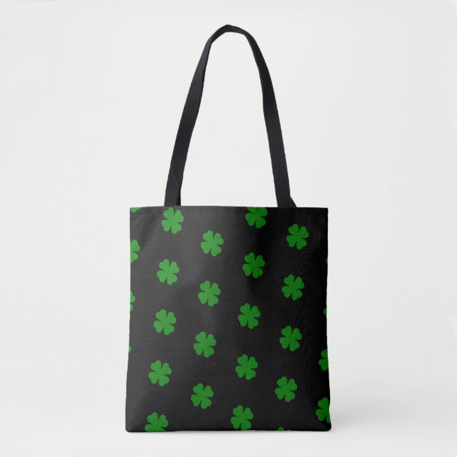 Bolso De Tela Lucky Clover Tote Bag (Anverso)