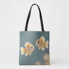 Bolso De Tela Lucky Goldfish Tote Bag