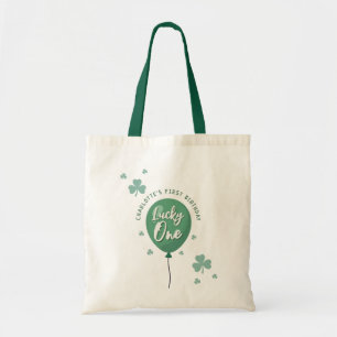 Bolso De Tela Lucky One cumpleaños St Patricks Day Trébol