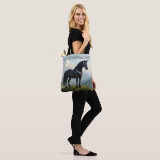 Bolso De Tela Lucky Unicorn