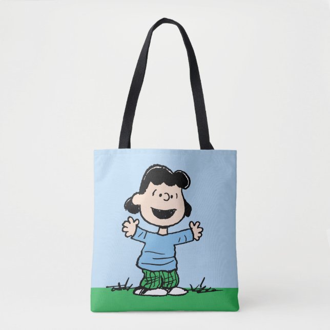 Bolso De Tela Lucy con brazos anchos (Anverso)