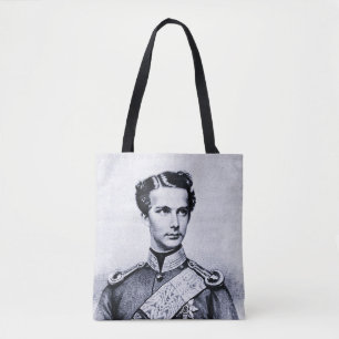 Bolso De Tela Ludwig II joven rey