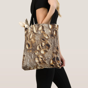 Bolso De Tela Lugares metálicos de Leopardo de oro