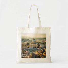 Bolso De Tela Lugares tranquilos en la Ciudad del Vaticano, Ital
