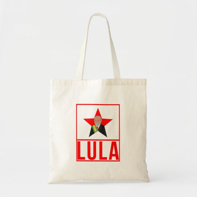 Bolso De Tela Luiz Inacio Lula da Silva (Frente)