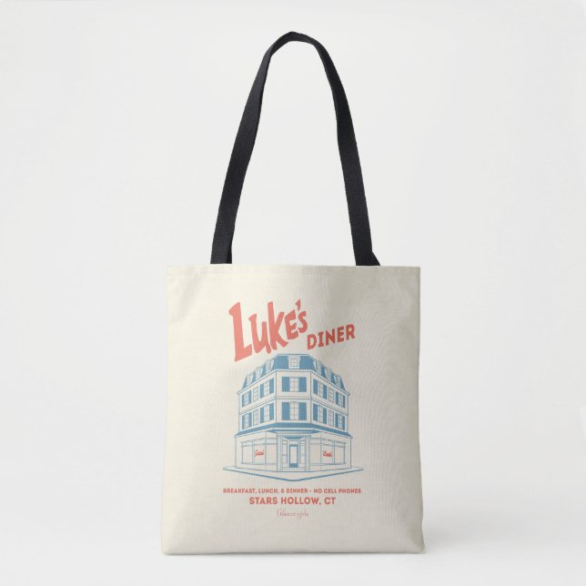 Bolso De Tela Luke’s Diner Stars Hollow Design (Anverso)