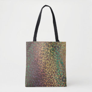 Bolso De Tela Luminoso, confetti, multicolor