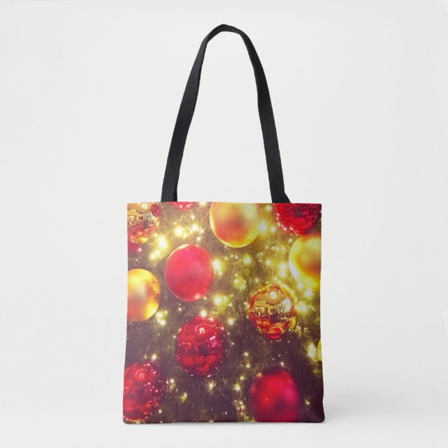 Bolso De Tela Luminoso Delight Ball Cluster de Navidades (Anverso)