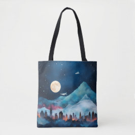 Bolso De Tela Luna