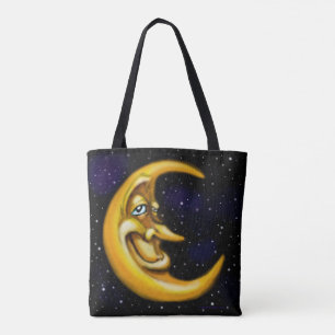 Bolso De Tela Luna