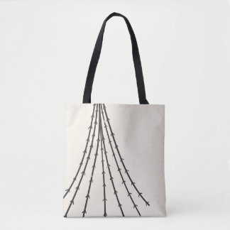 Bolso De Tela Luna de árbol abstracto