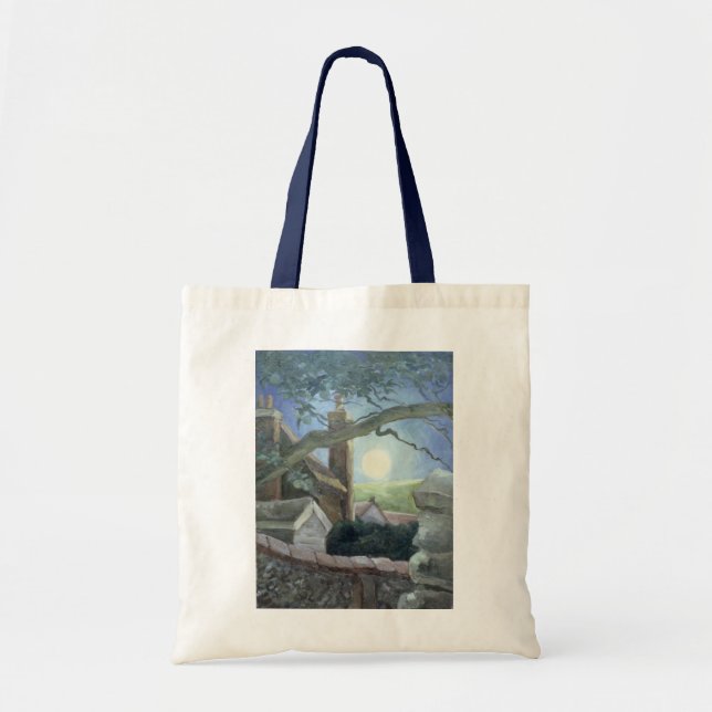 Bolso De Tela Luna de cosecha 1996 (Frente)