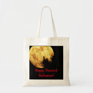 Bolso De Tela Luna de Halloween