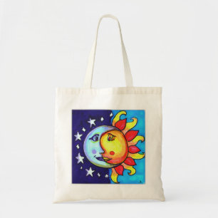 Bolso De Tela Luna de Sol Celestial 90 Vibes Celestiales