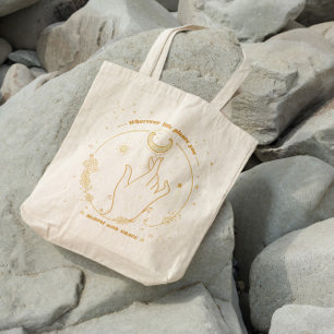 Bolso De Tela Luna de Vida Esotérica
