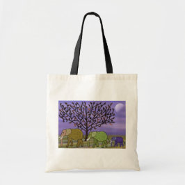 Bolso De Tela Luna del elefante