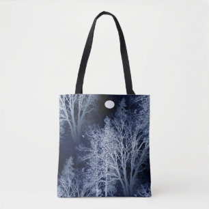 Bolso De Tela Luna del invierno…