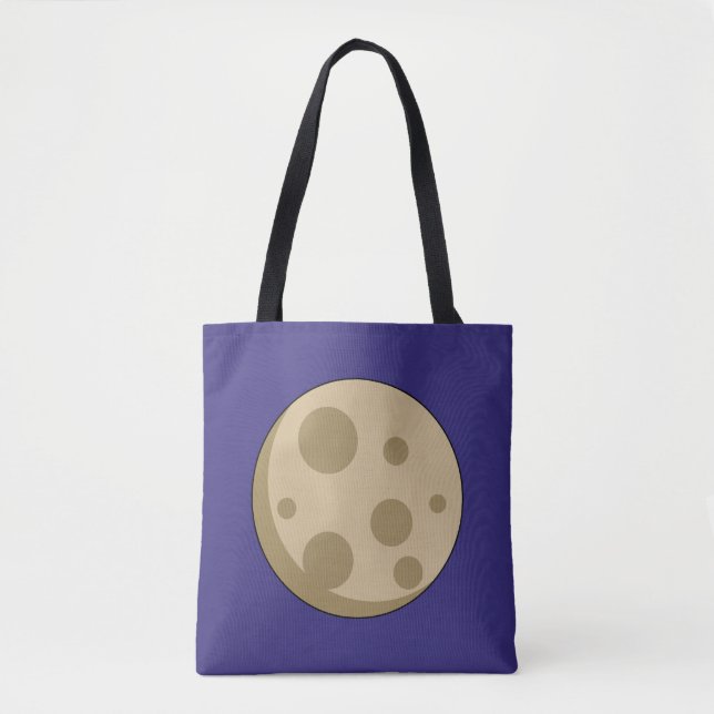 Bolso De Tela Luna llena (Anverso)