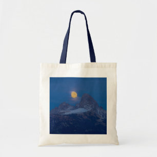 Bolso De Tela Luna Llena Creciente Grand Teton Driggs, Idaho