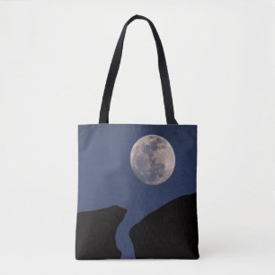 Bolso De Tela Luna Llena   Monument Valley, Arizona