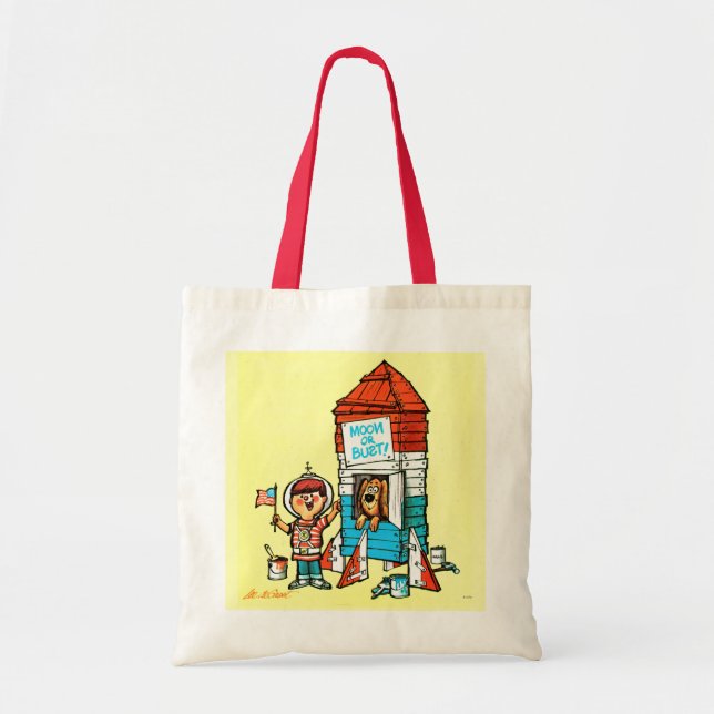 Bolso De Tela ¡Luna o busto! (Frente)